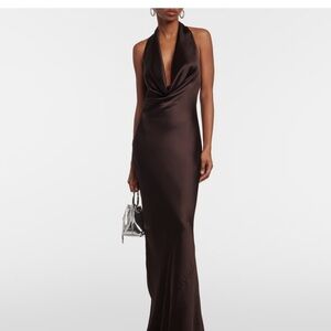 NORMA KAMALI
Draped halterneck gown